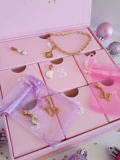 Calendrier de l’Avent personnalisé - Bijou charms | 7 cases