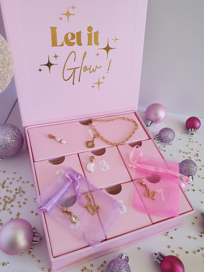 Calendrier de l’Avent personnalisé - Bijou charms | 7 cases