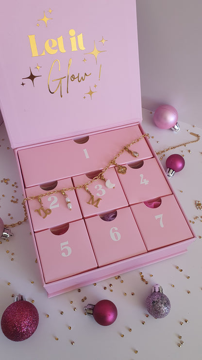 Calendrier de l’Avent personnalisé - Bijou charms | 7 cases