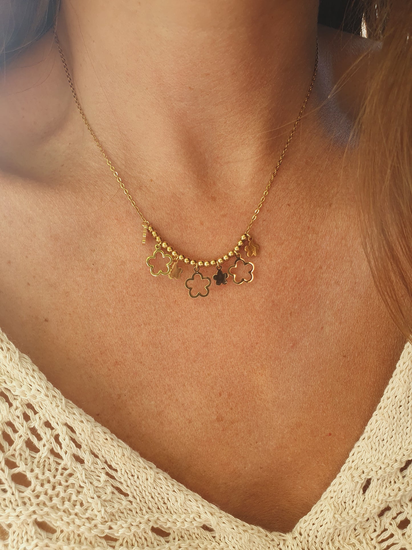 Collier AMARYS - doré