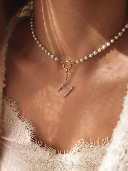 Collier initiale THE BOLD CHARM - doré