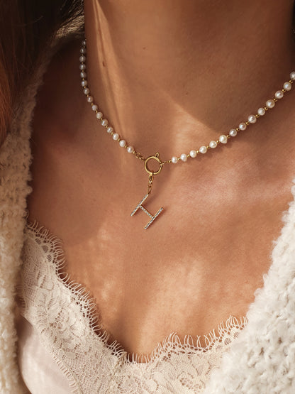 Collier initiale THE BOLD CHARM - doré