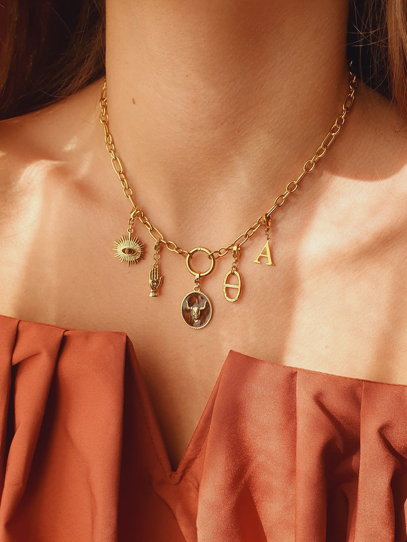 Collier ELYORA (personnalisable) - doré