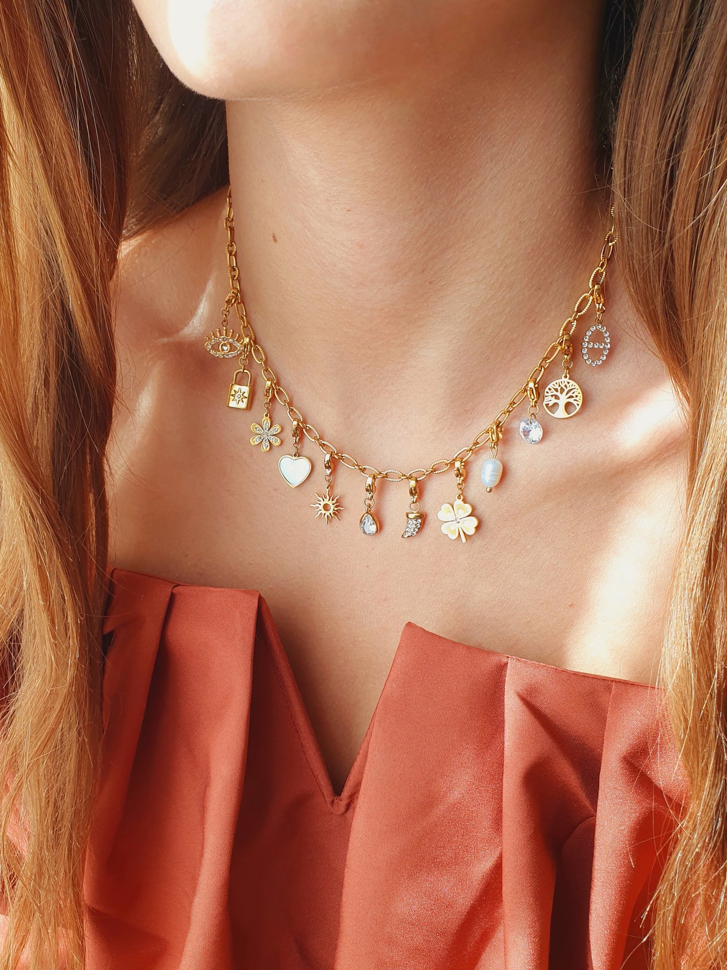 Collier DÉVOTION - doré