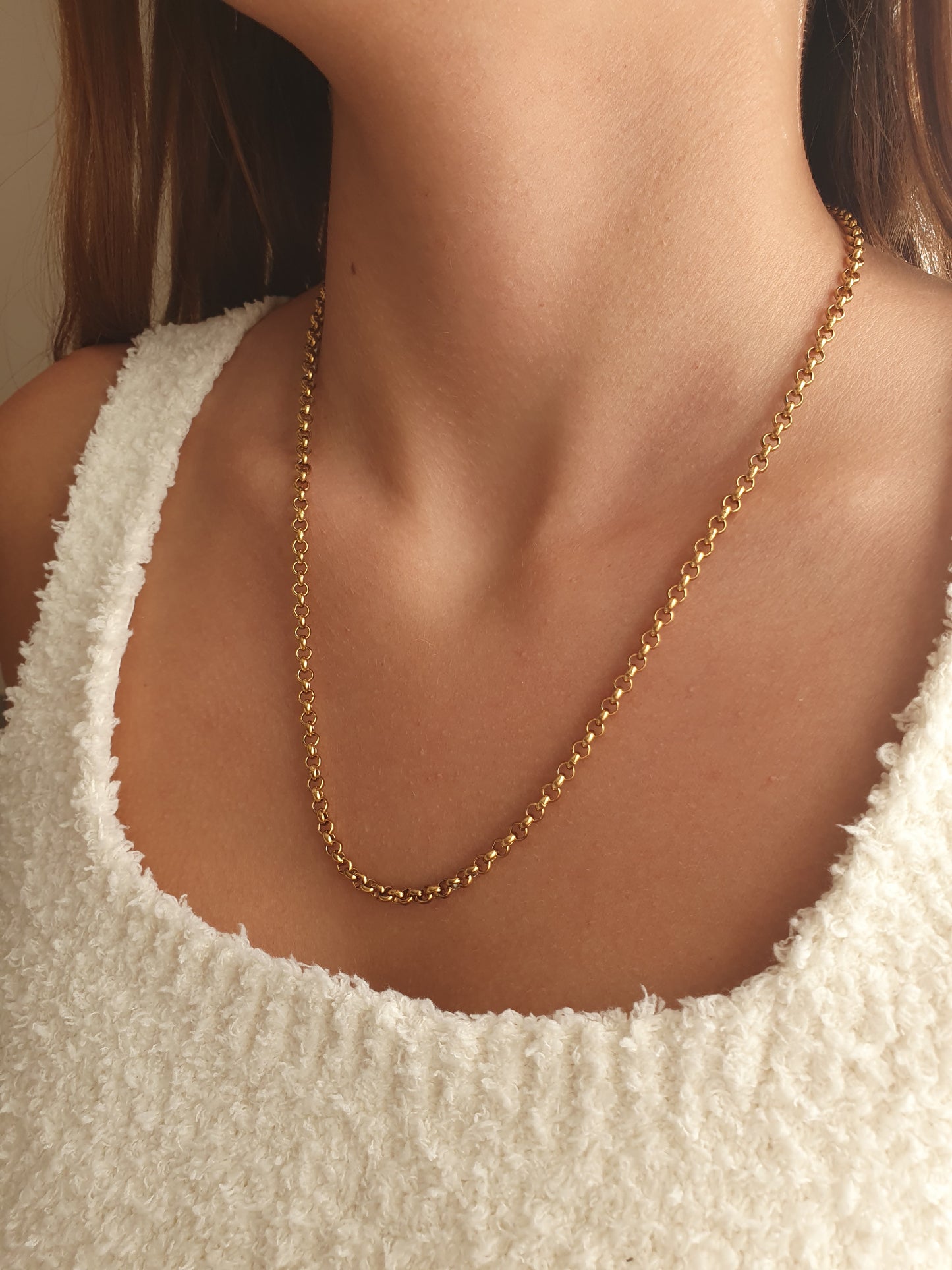 Collier SOLENA (personnalisable) - doré