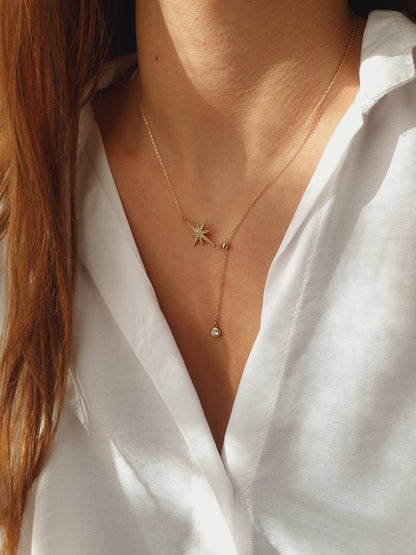 Collier modulable ASTRELLA - doré