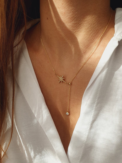 Collier modulable ASTRELLA - doré