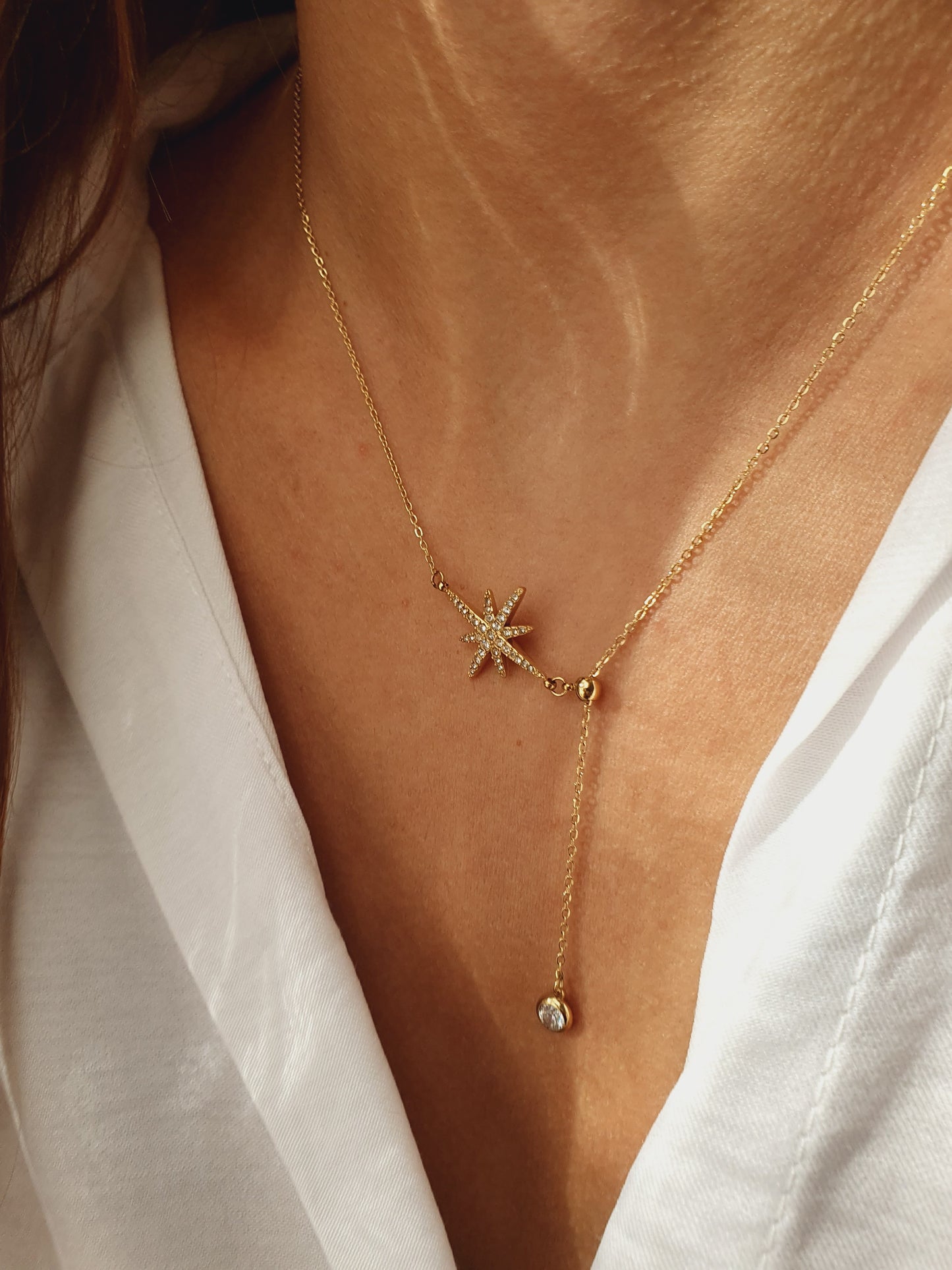 Collier modulable ASTRELLA - doré