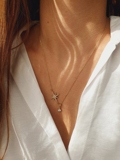 Collier modulable ASTRELLA - doré