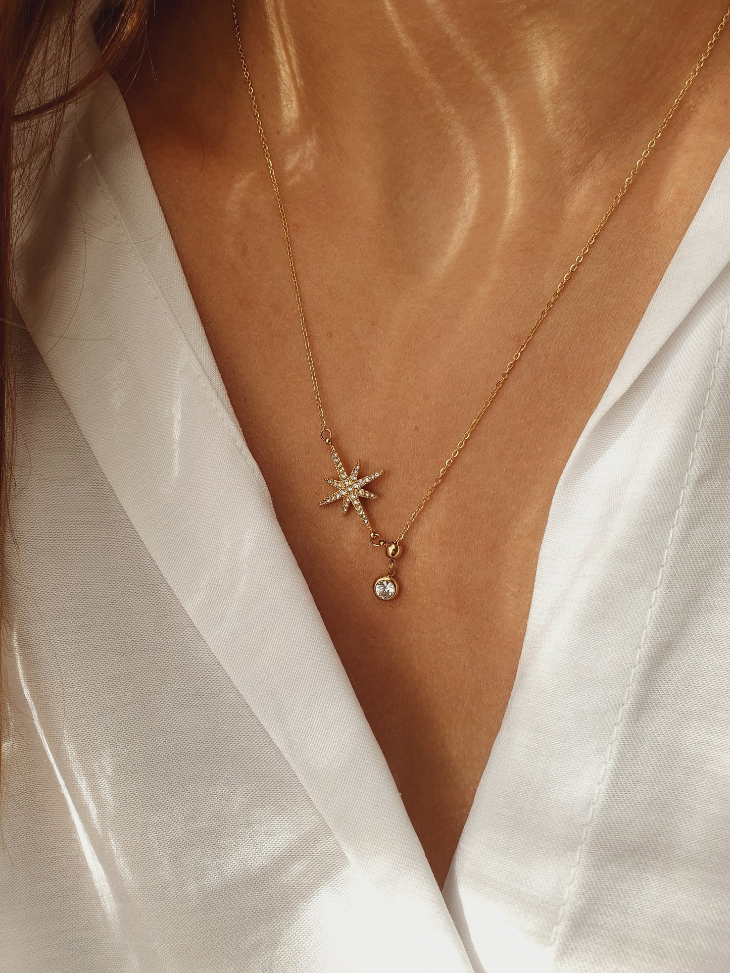 Collier modulable ASTRELLA - doré