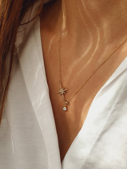 Collier modulable ASTRELLA - doré