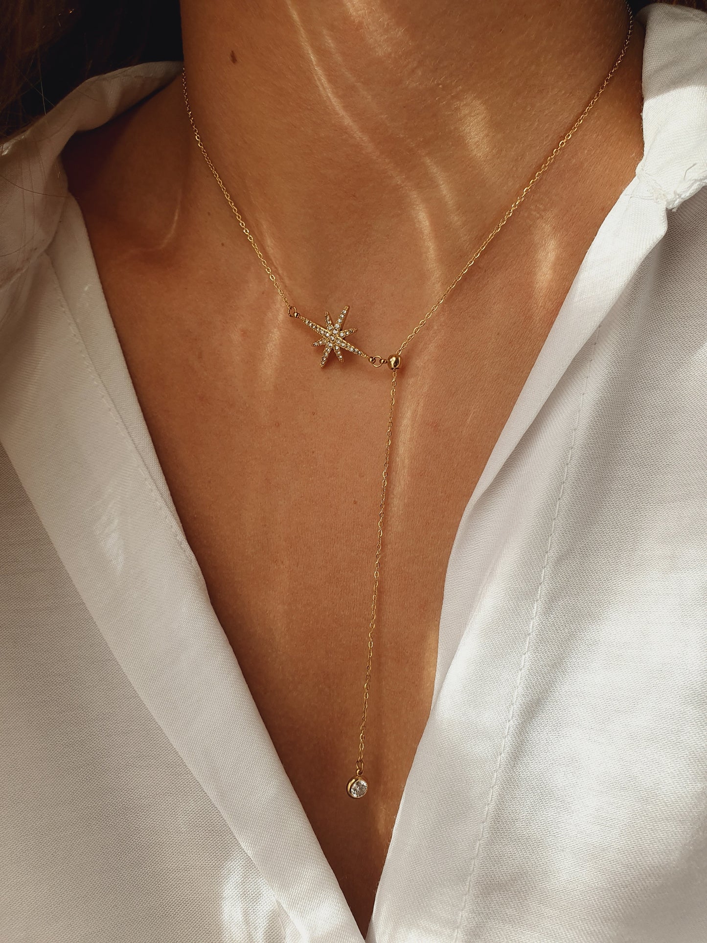 Collier modulable ASTRELLA - doré