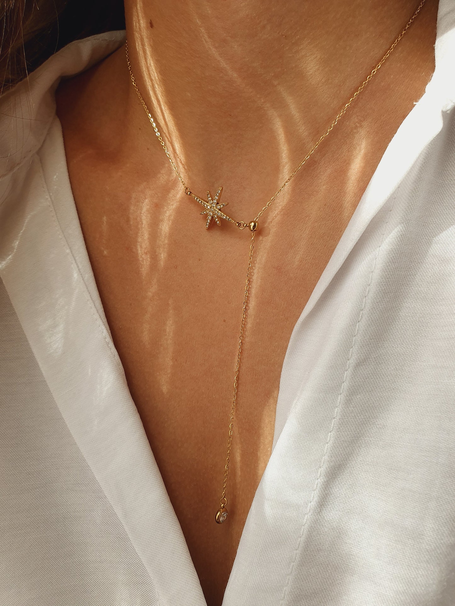 Collier modulable ASTRELLA - doré