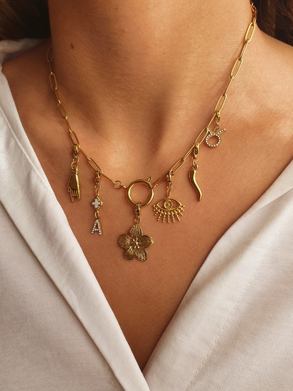 Collier SERENA (personnalisable) - doré