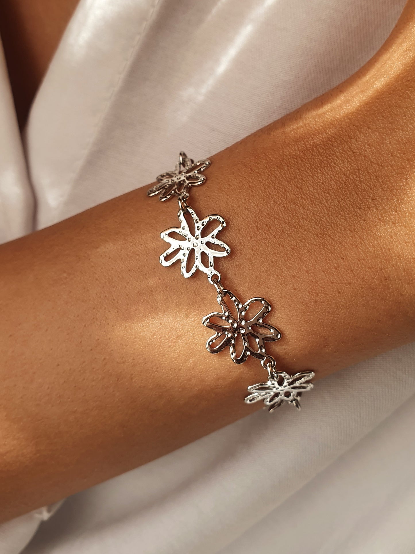 Bracelet Baby FIORITA - argenté