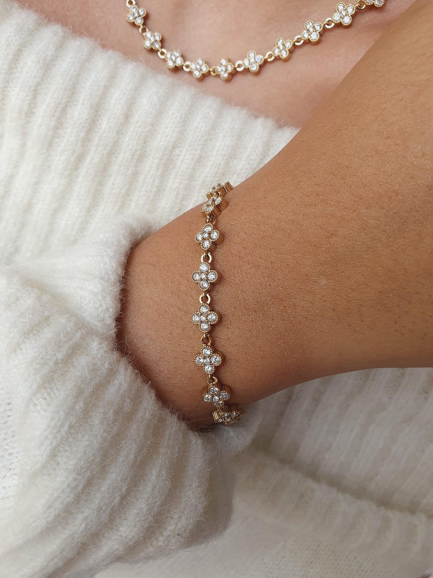 Bracelet Éclats Féeriques - doré