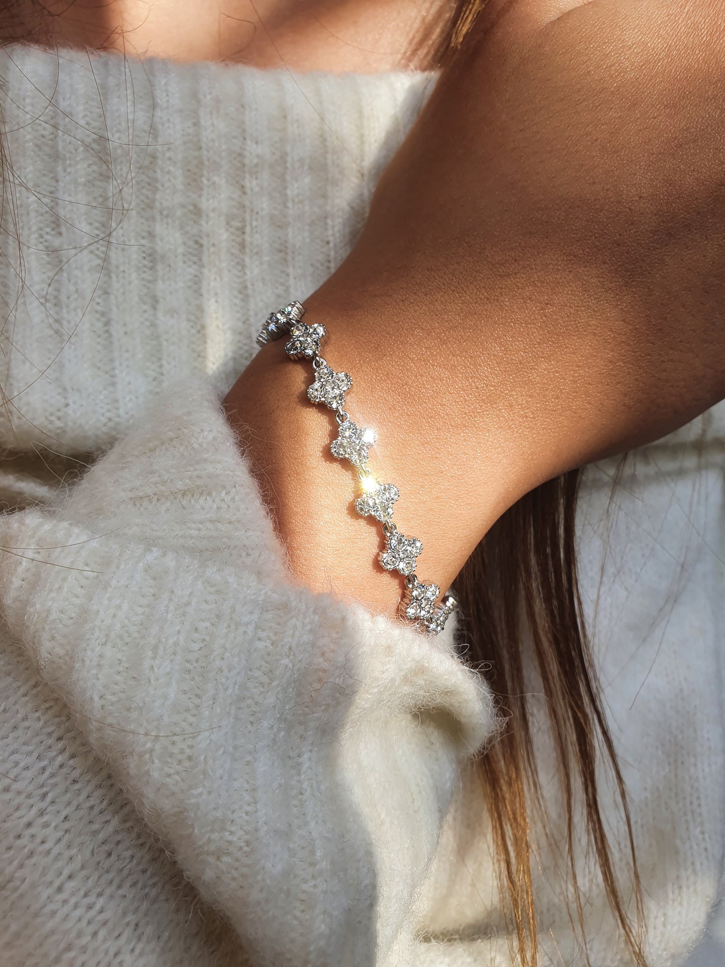 Bracelet Éclats Féeriques - argenté