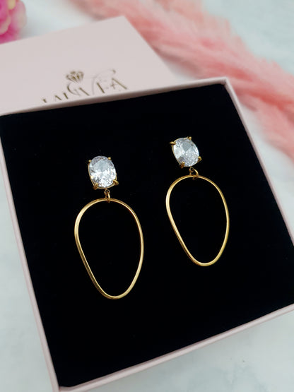 Boucles d'oreilles SORÉLIA - doré