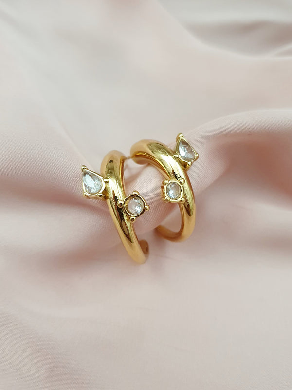 Boucles d'oreilles YNARIA - doré