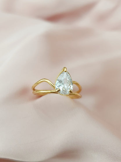 Bague DELYANE - doré