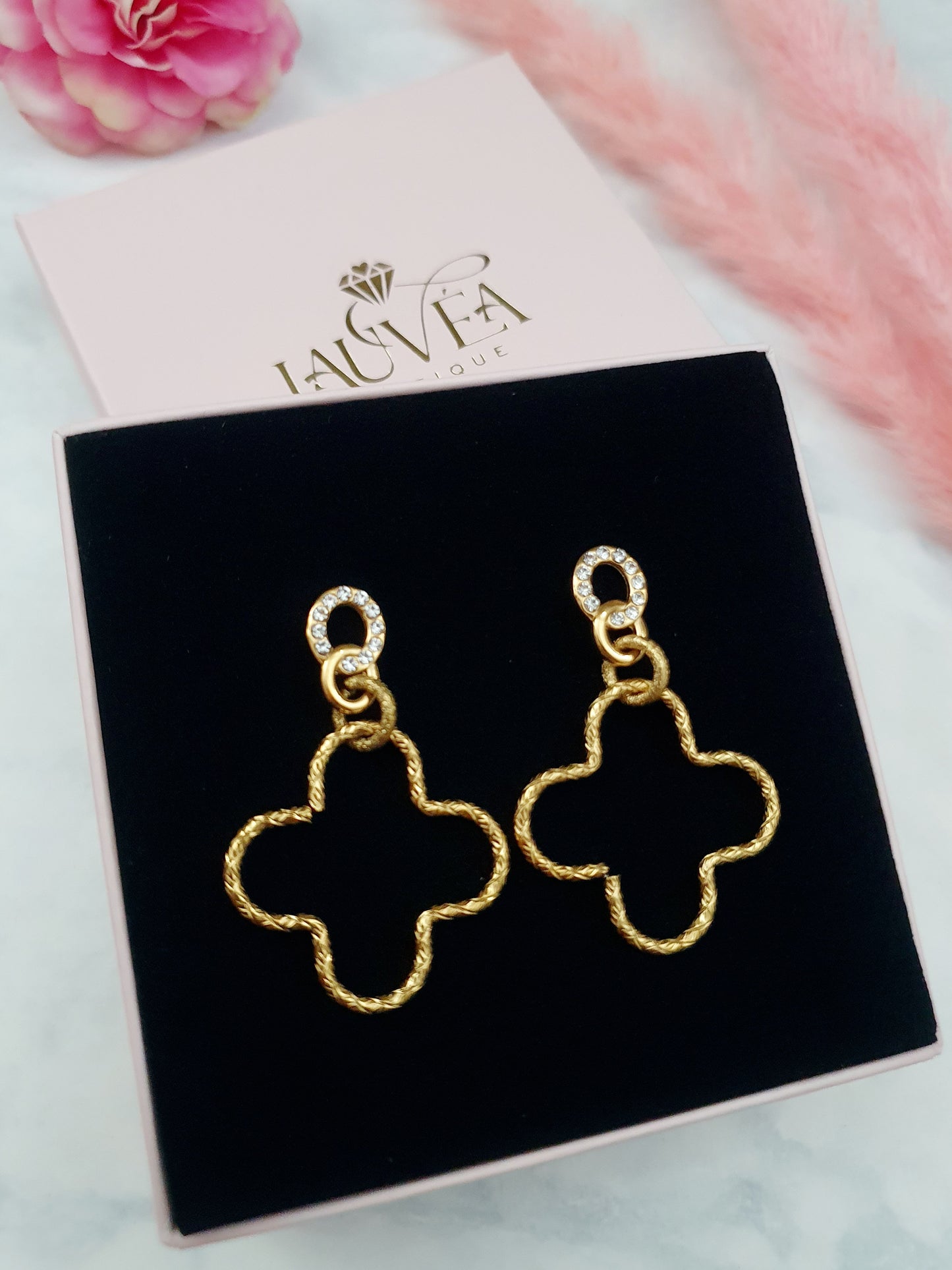 Boucles d'oreilles TAVÉSIA - doré