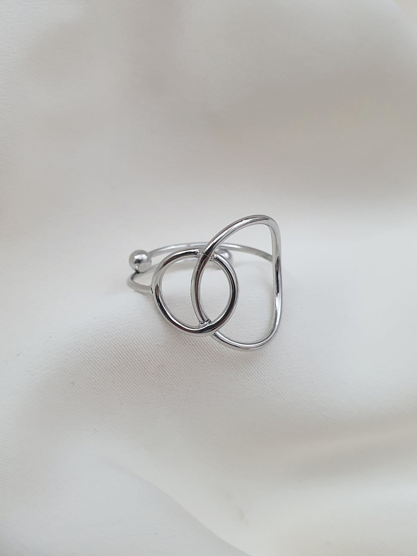 Bague destockage - argenté