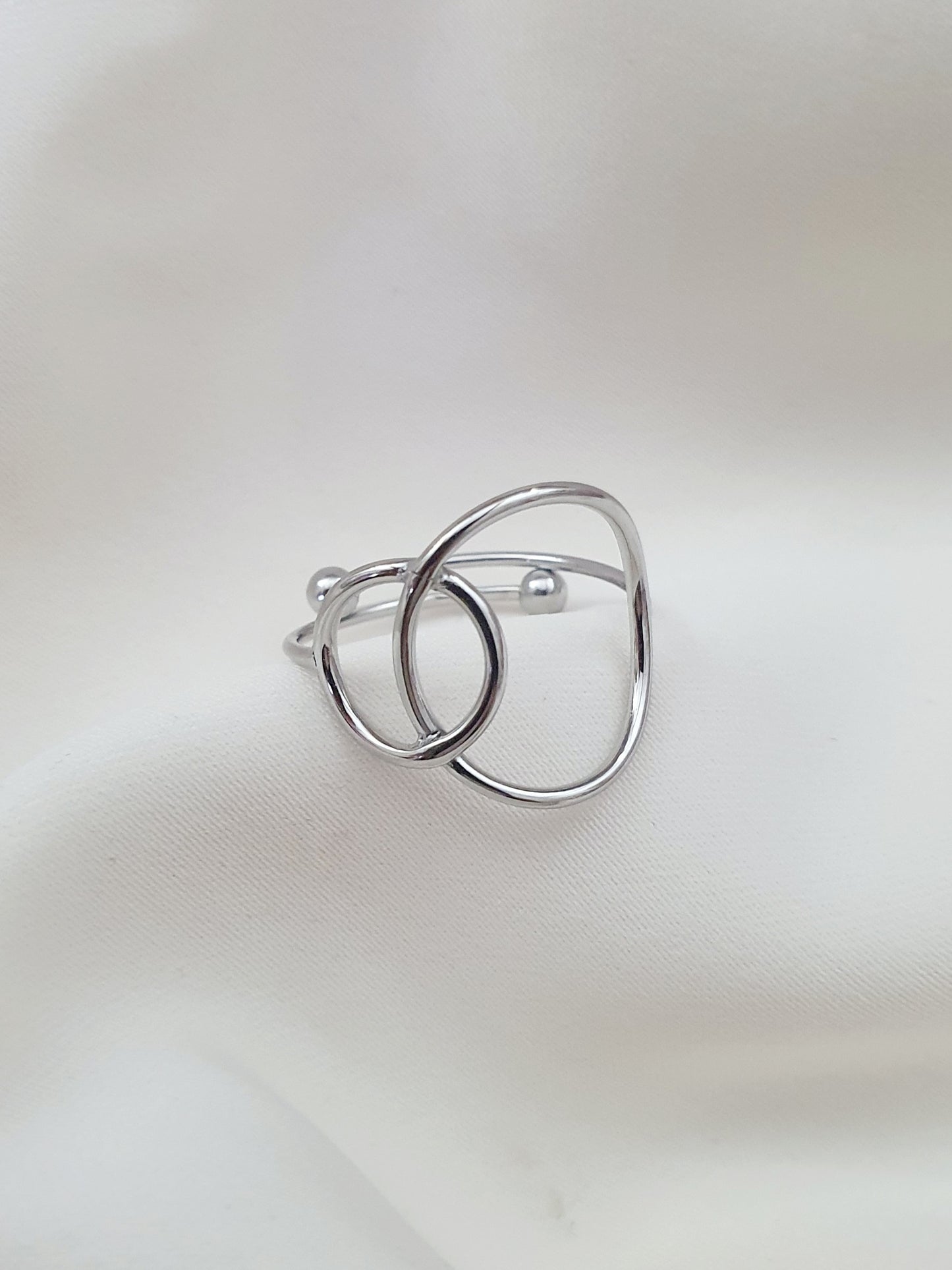 Bague destockage - argenté