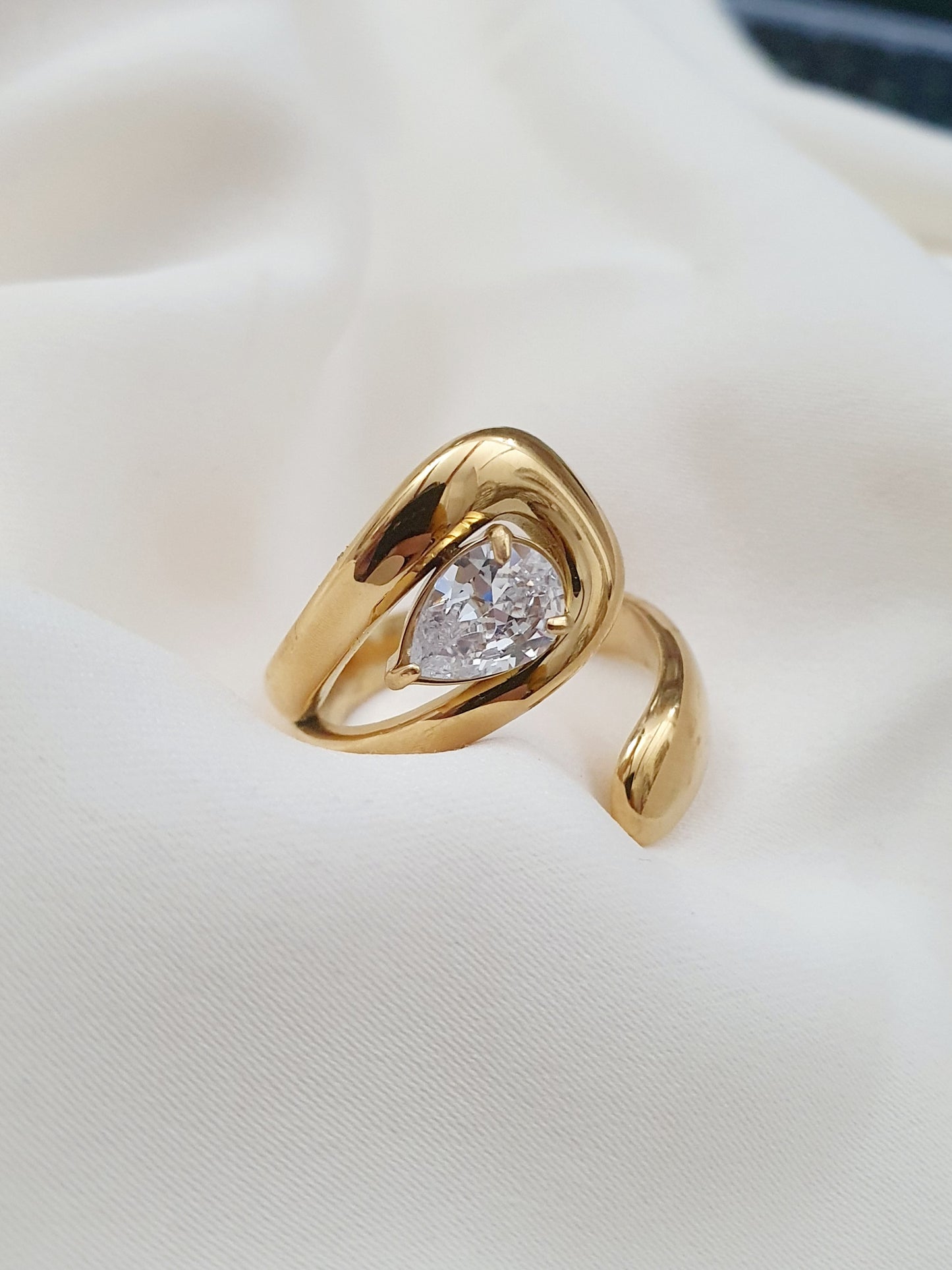 Bague AVELIA - doré