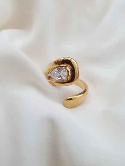 Bague AVELIA - doré