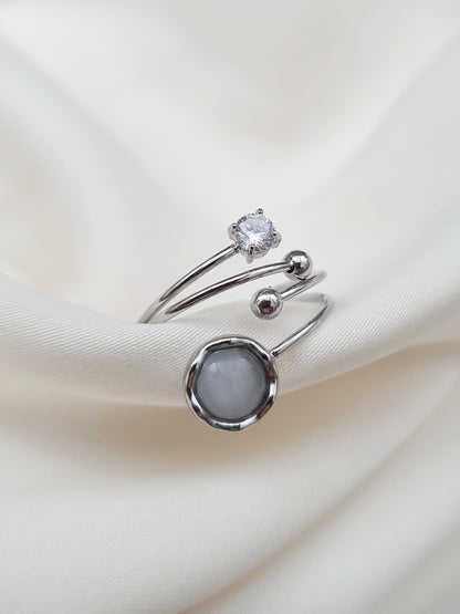 Bague MELIONA - argenté