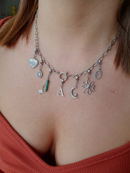 Collier Baby TIFFANIA (personnalisable) - argenté
