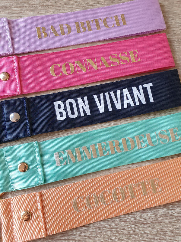 Porte clés à message