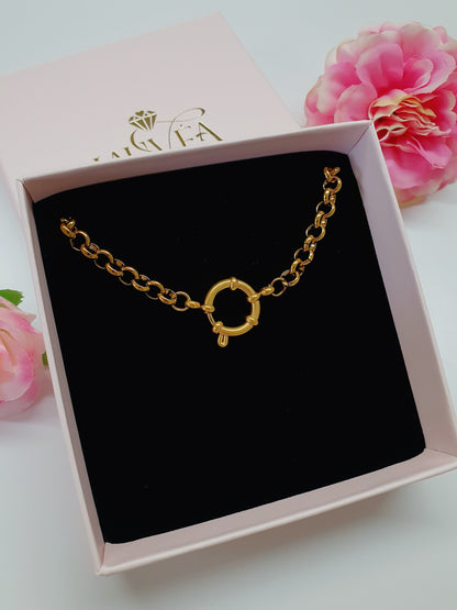 Bracelet MAYNA (personnalisable) - doré