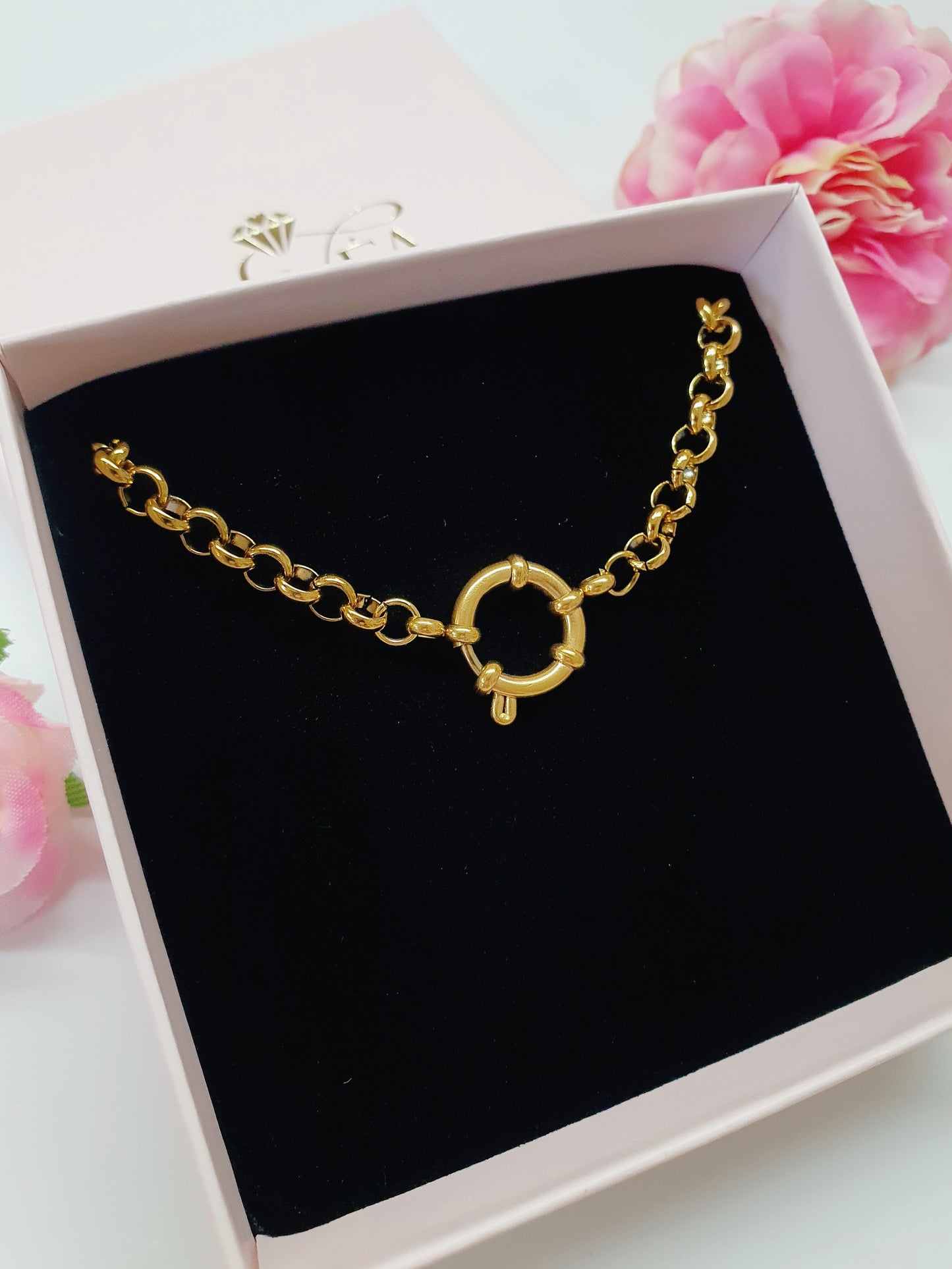 Bracelet MAYNA (personnalisable) - doré