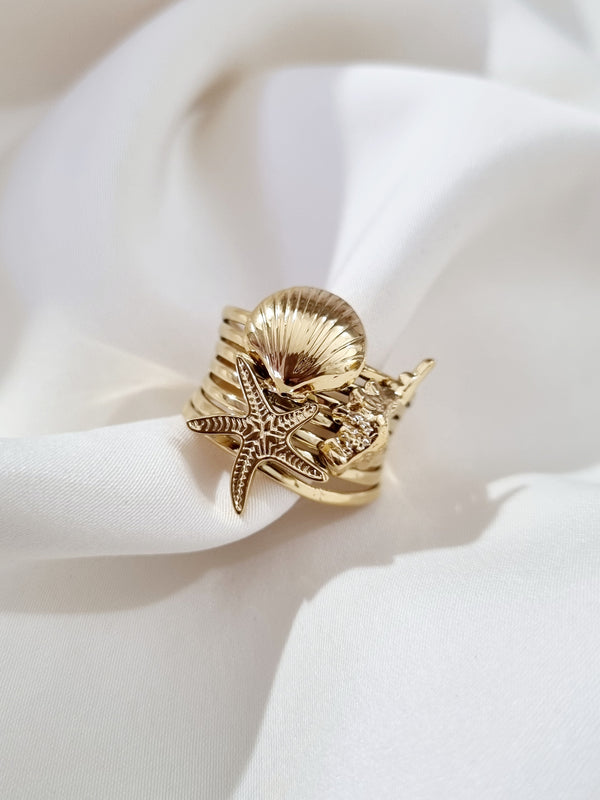 Bague ÉTÉ - doré
