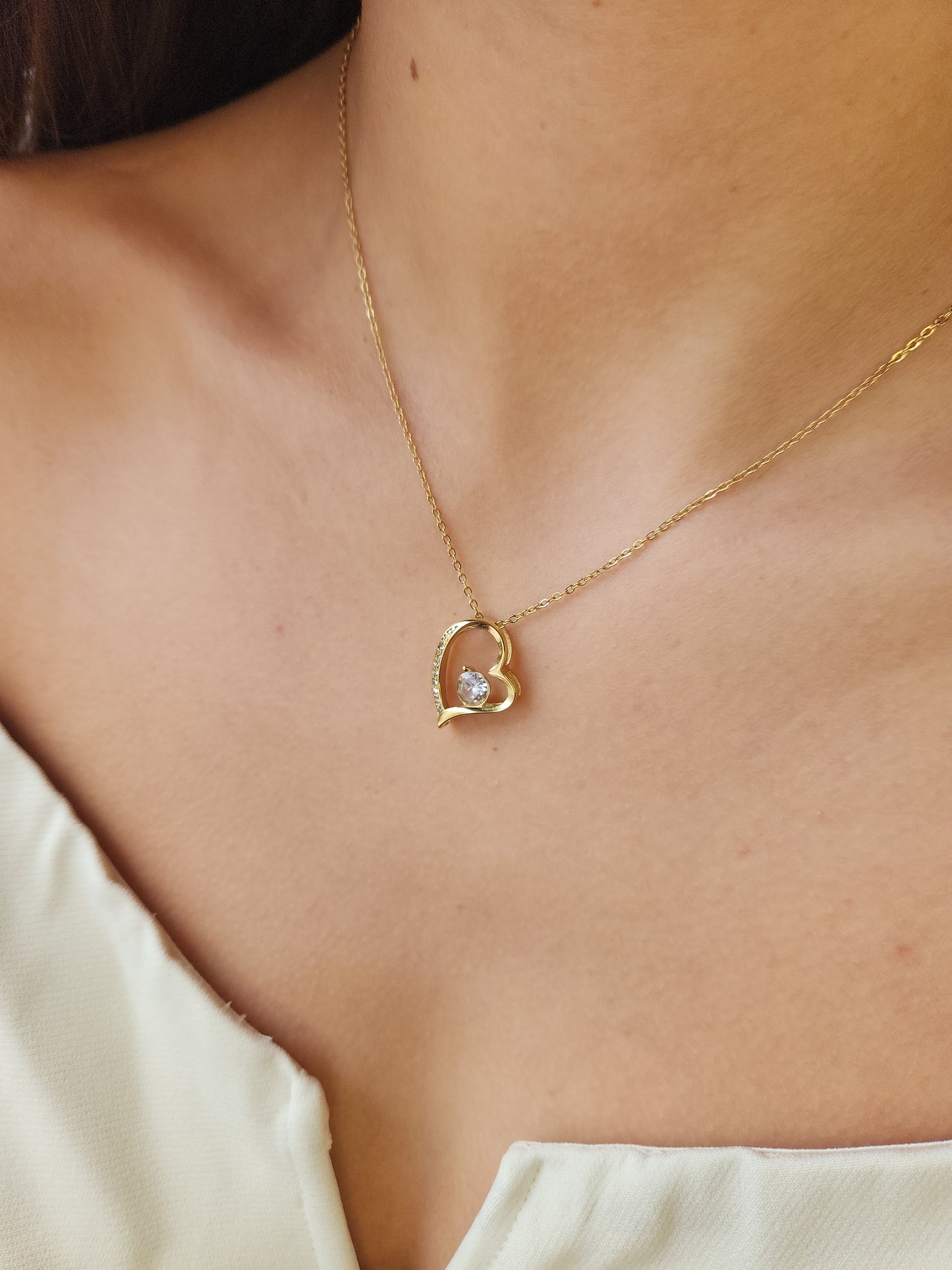Collier Amour éternel – doré