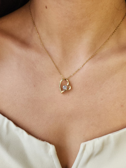 Collier Amour éternel – doré