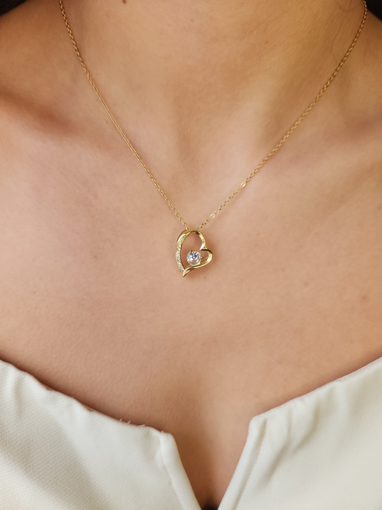 Collier Amour éternel – doré