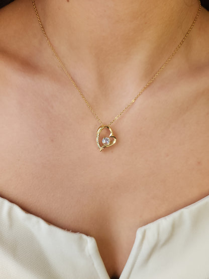 Collier Amour éternel – doré