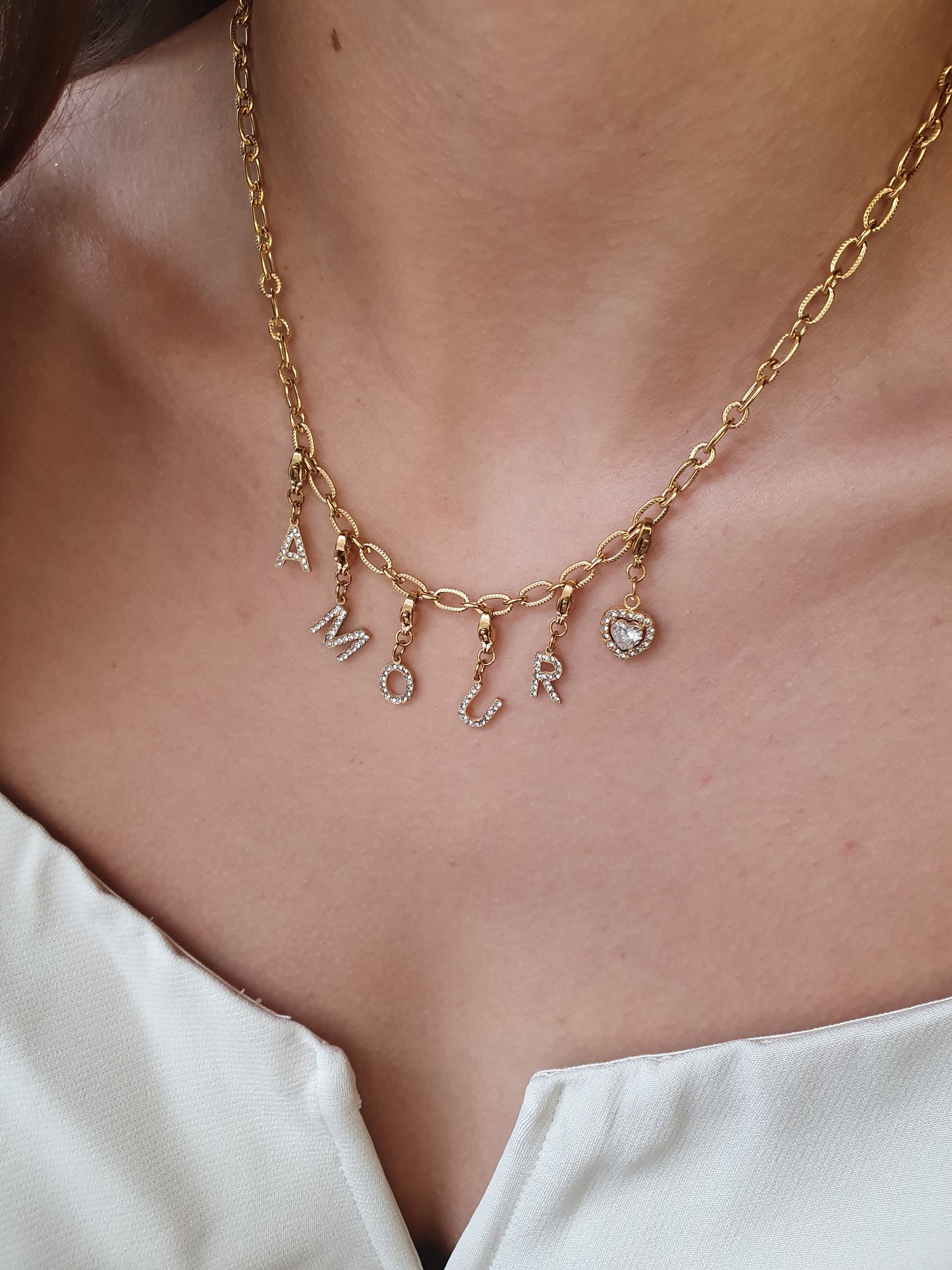 Collier AMOUR – doré