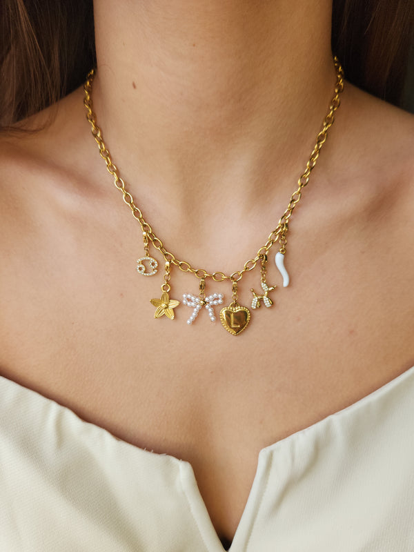 Collier MAÏ (personnalisable) - doré