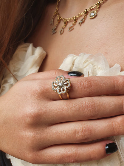 Bague rotative anti-stress TENERA – doré