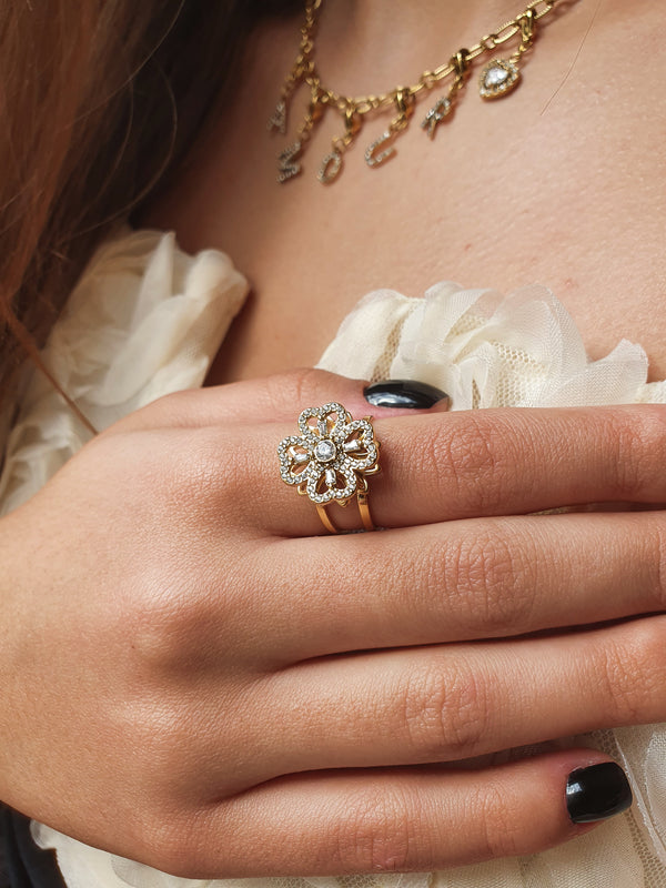 Bague rotative anti-stress TENERA – doré