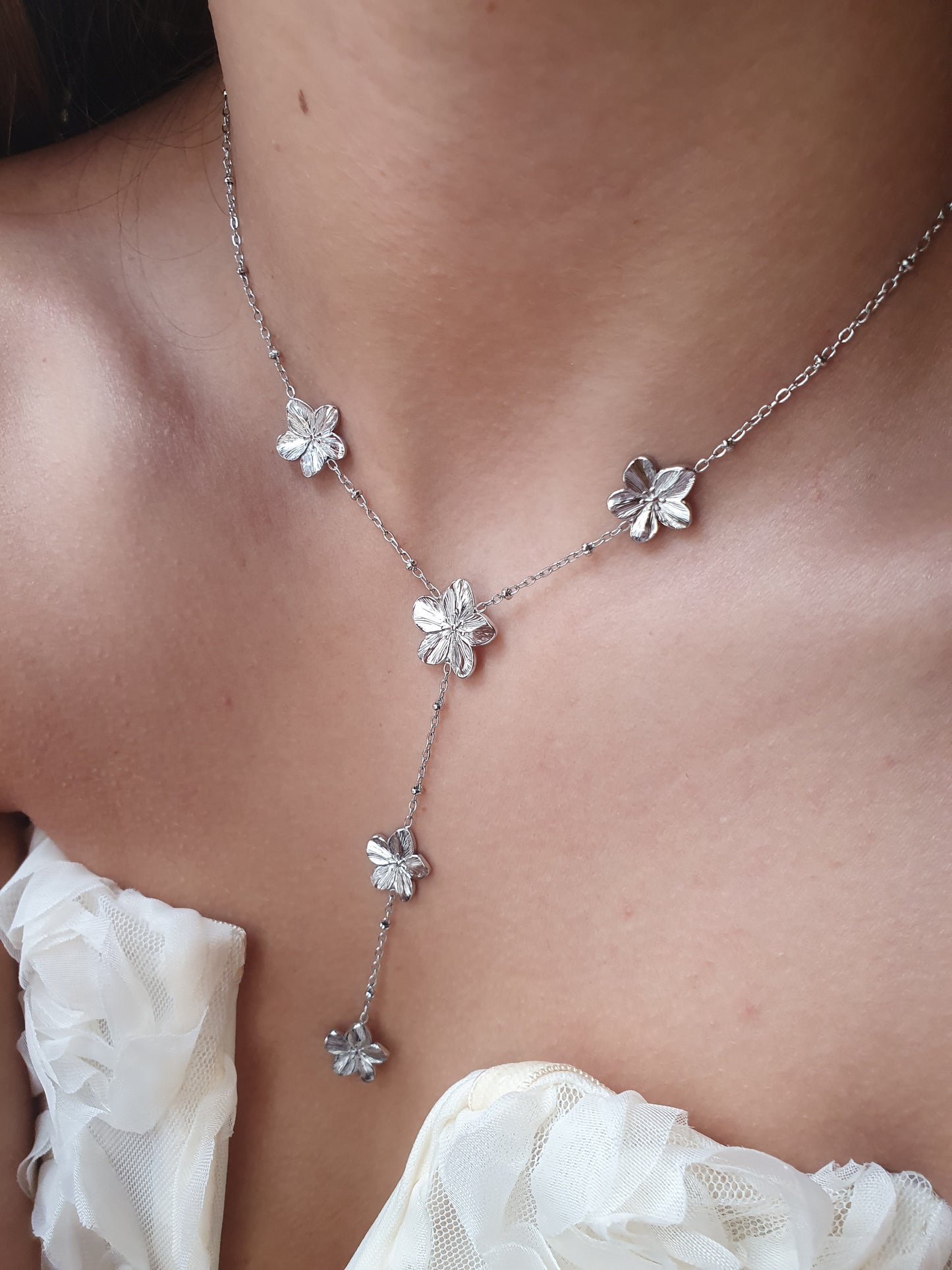 Sautoir FIORI – argenté