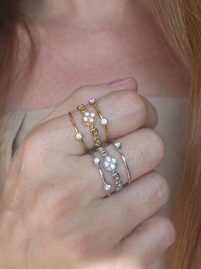 Bague SULTANA – argenté