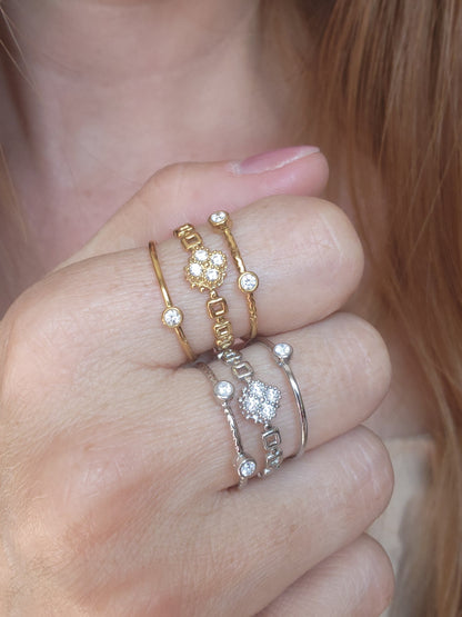 Bague SULTANA – argenté