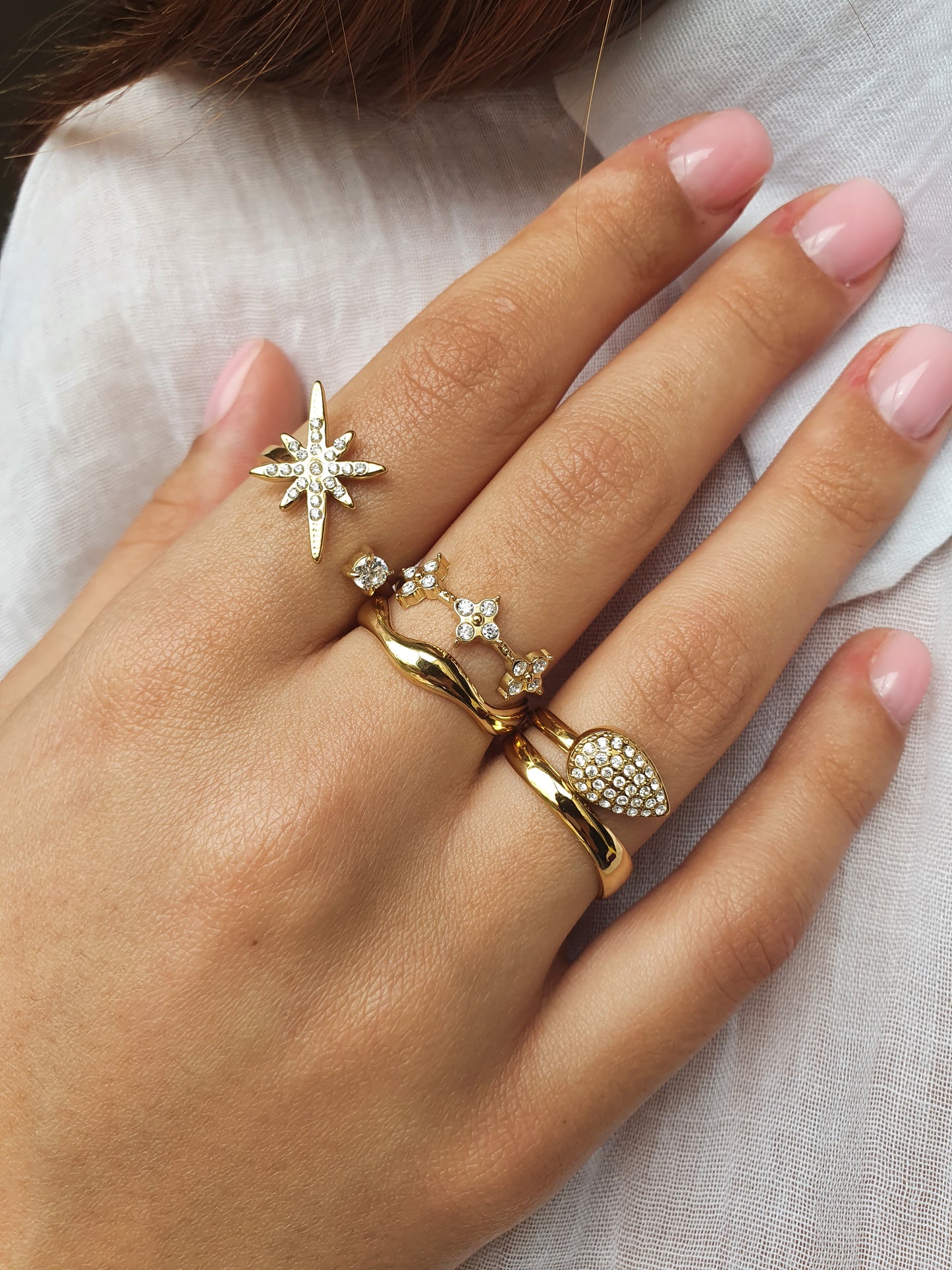 Bague ISELYA - doré