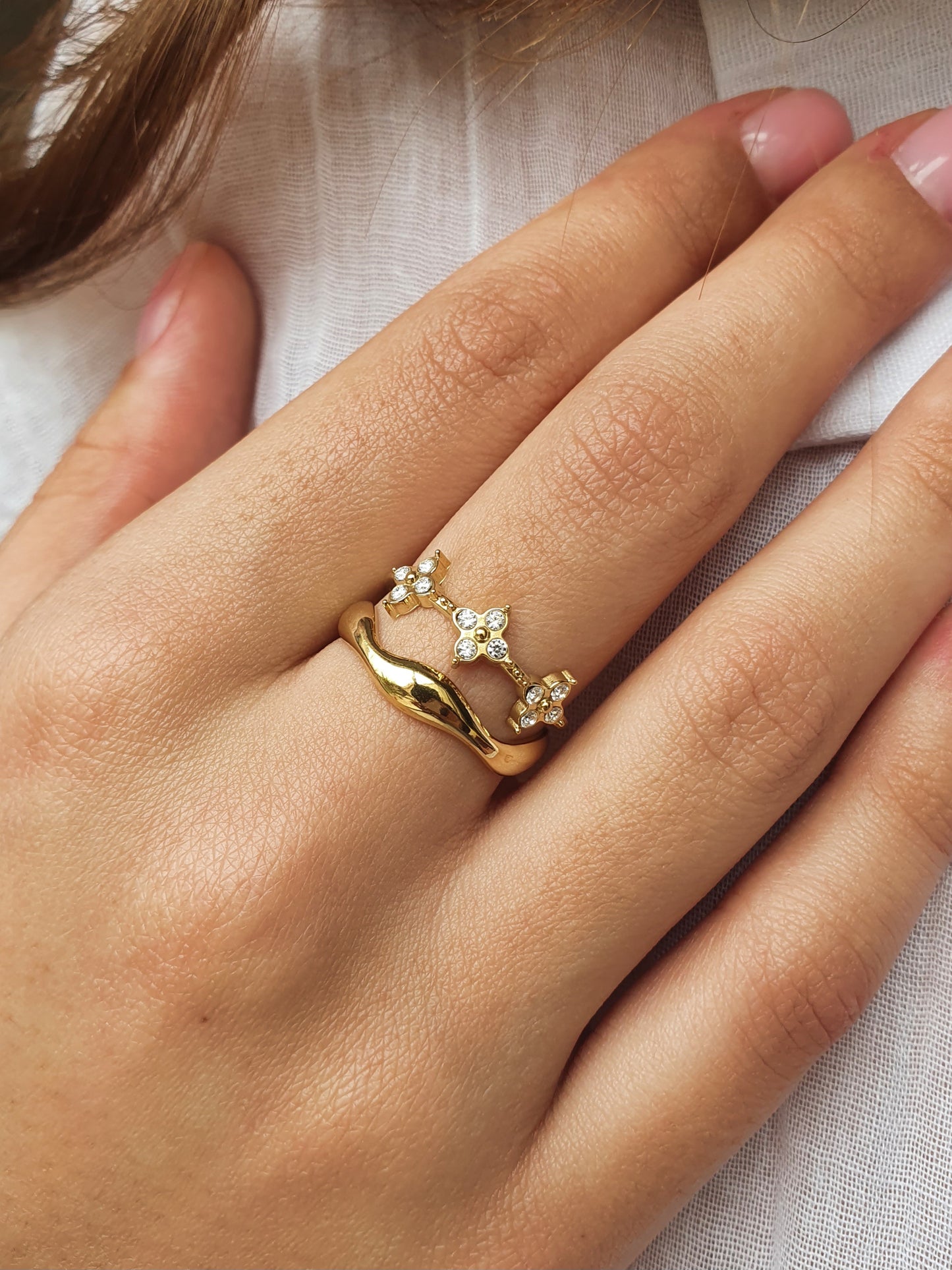 Bague ISELYA - doré