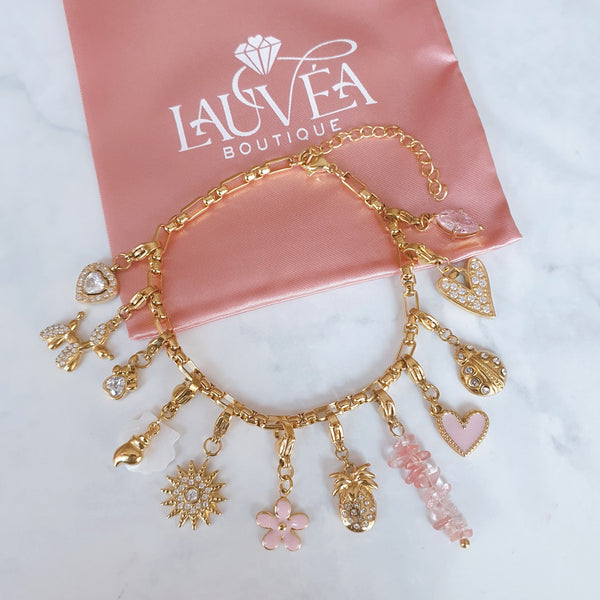 Bracelet KAORYS (personnalisable) - doré