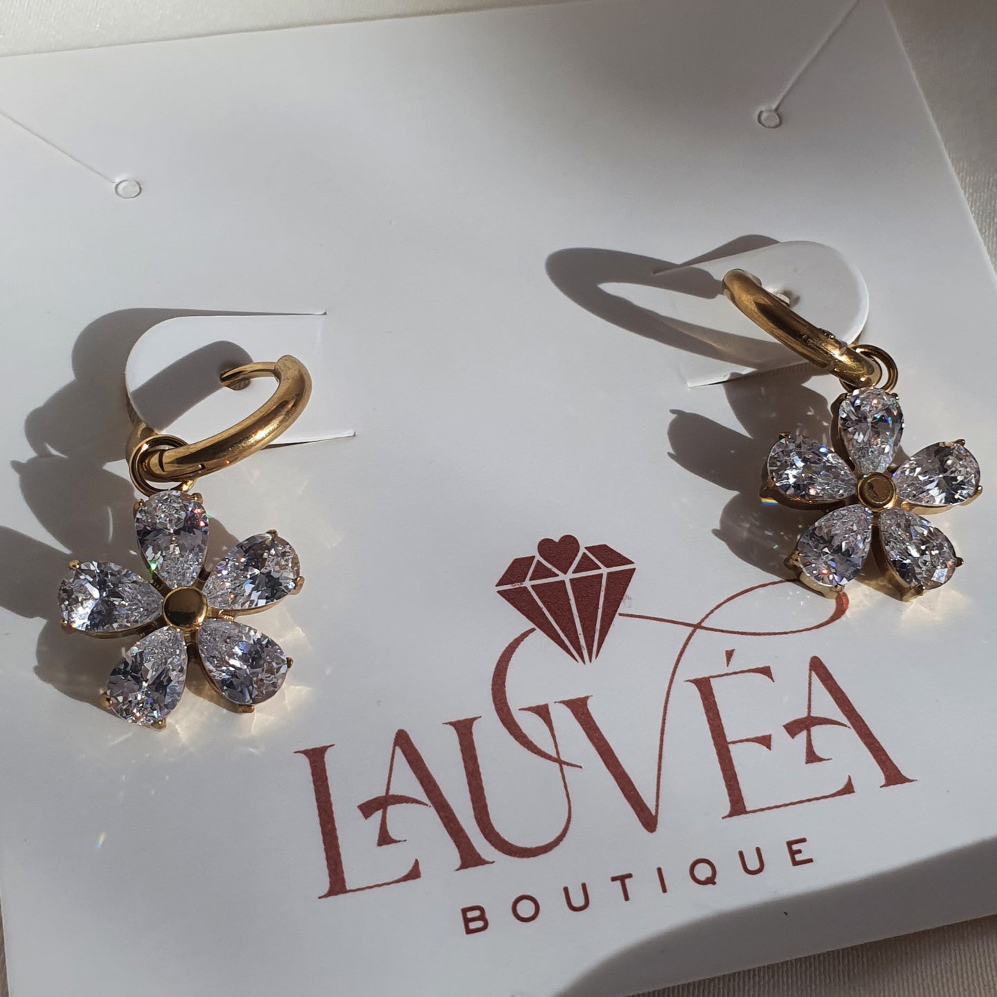 Boucles d’oreilles CALYNE - doré